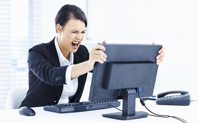 Software: usuario desesperado