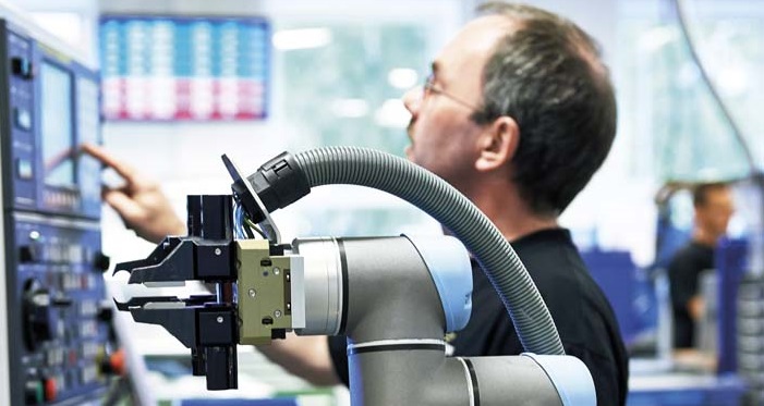 colaboración entre humanos y robots