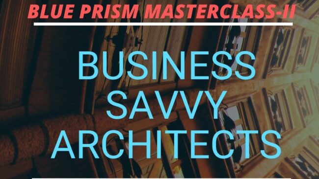 Certificación Blue Prism Solution Architect con Prasanna Kumar Ballepalli