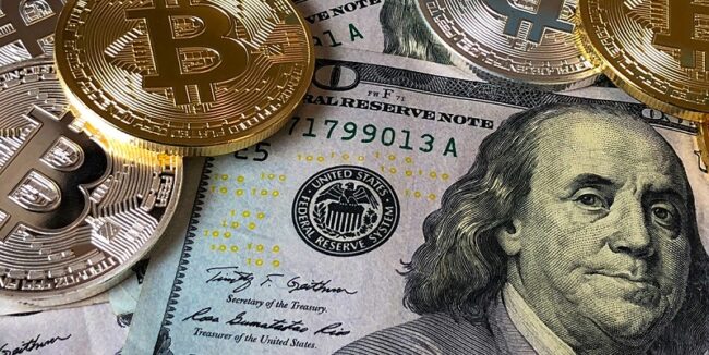 dinero y criptomonedas
