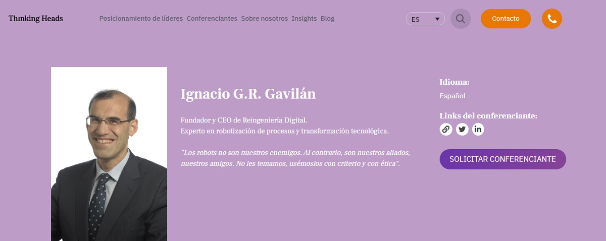 Perfil Thinking Heads