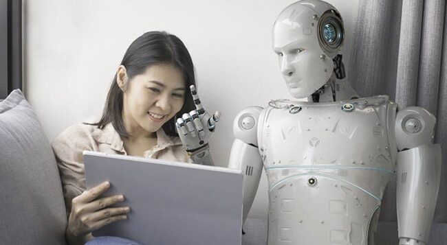 relación con las máquinas