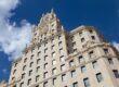 Edificio de Telefónica en la Gran Vía de Madrid.